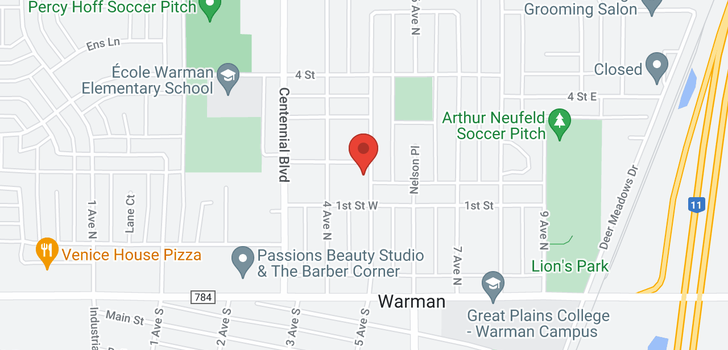 map of 205 5th AVE N